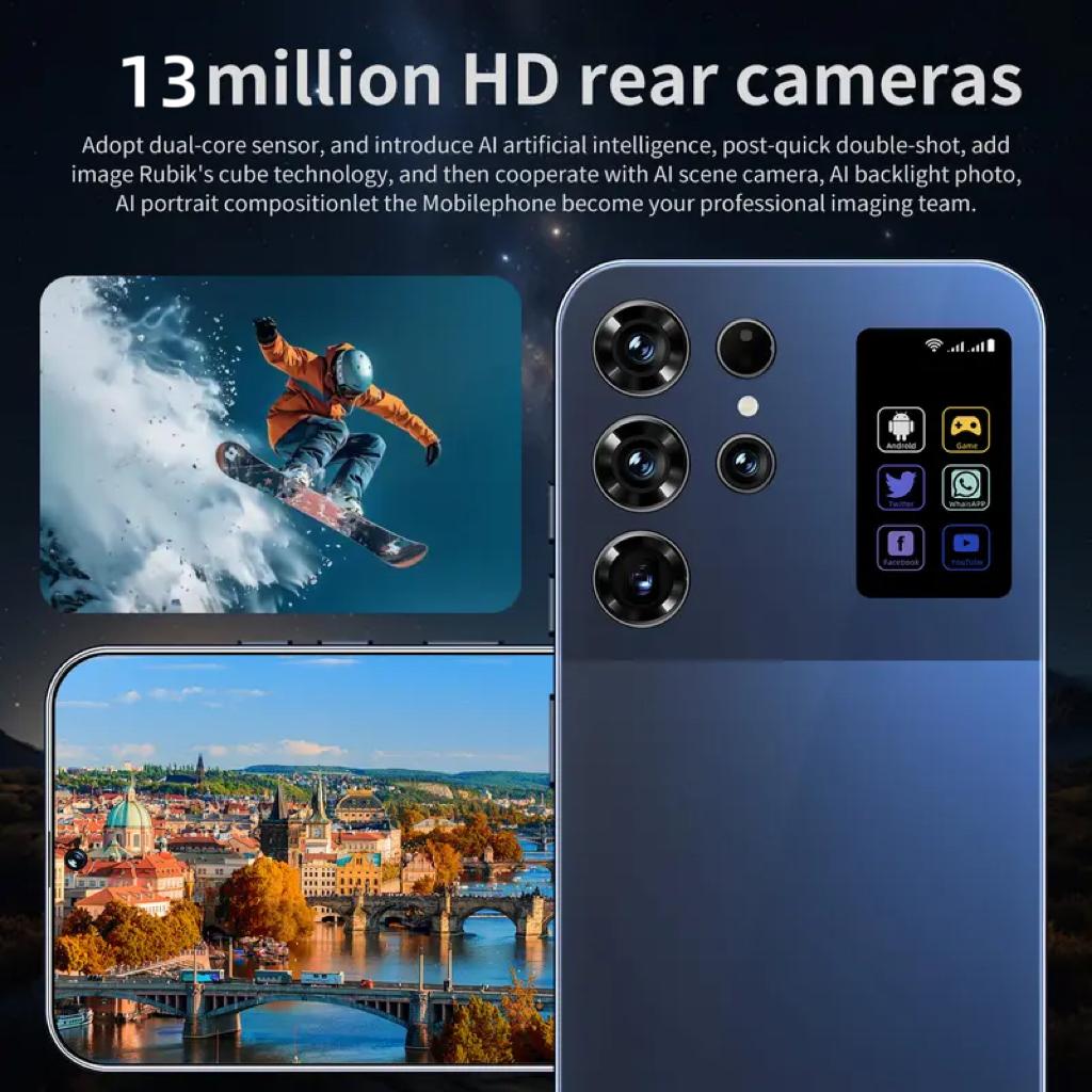 2026 Loyoyo New 25 Ultra 4G Smartphone, with 6.6-inch HD Large Screen, 5+13MP Dual Cameras, 2 SIM cards, Perfect Performance - Loyoyo Tech