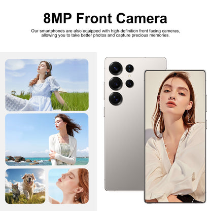 2026 Loyoyo New 25 Ultra 4G Smartphone,  with 6.8-inch HD Large Screen, 4+64GB Large storage, 8+16MP Dual Cameras, 2 SIM cards, Android 12 Perfect Performance