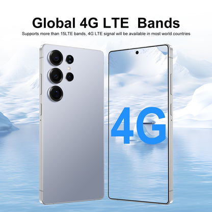 2026 Loyoyo New 25 Ultra 4G Smartphone,  with 6.8-inch HD Large Screen, 4+64GB Large storage, 8+16MP Dual Cameras, 2 SIM cards, Android 12 Perfect Performance