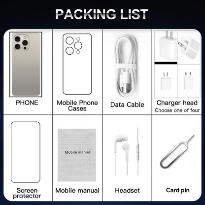 2026 Loyoyo New 15 Pro Max 4G Smartphone,  with 6.8-inch HD Large Screen, 3+32GB Large storage, 2+16MP Dual Cameras, 2 SIM cards, Perfect Performance