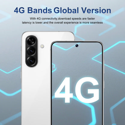 2026 Loyoyo New A56 4G Smartphone,  with 6.8-inch HD Large Screen, 4+64GB Large storage, 8+20MP Dual Cameras, 2 SIM cards, Android 12 Perfect Performance