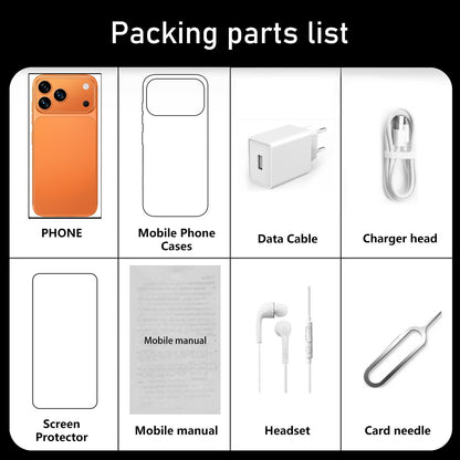 2026 Loyoyo New 17 Pro Max 4G Smartphone,  with 6.6-inch HD Large Screen, 4+64GB Large storage, 2+13MP Dual Cameras, 2 SIM cards, Perfect Performance