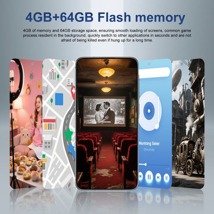 2026 Loyoyo New A56 4G Smartphone,  with 6.8-inch HD Large Screen, 4+64GB Large storage, 8+20MP Dual Cameras, 2 SIM cards, Android 12 Perfect Performance