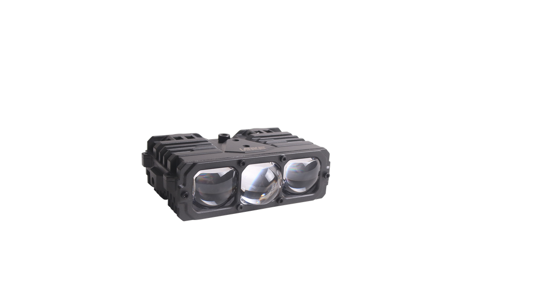 Loyoyo Hi(75W)/Low(60W) Beam LED Motorcycle Driving Fog Light Bar - 7500 Lux, 50000H Lifespan for Motorcycle Truck Pickup ATV UTV