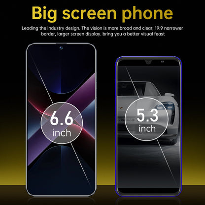 2026 Loyoyo New X7 PRO 4G Smartphone,  with 6.6-inch HD Large Screen, 2+13MP Dual Cameras, 2 SIM cards, Perfect Performance