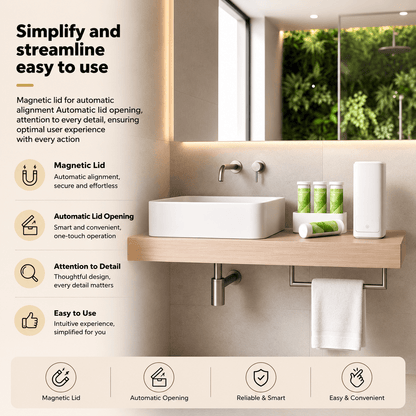 LOYOYO Professional Smart Hot Towel Warmer Cabinet – Automatic Heated Towel Dispenser with Water Level Detection for Spa, Salon & Home - LOYOYO Tech