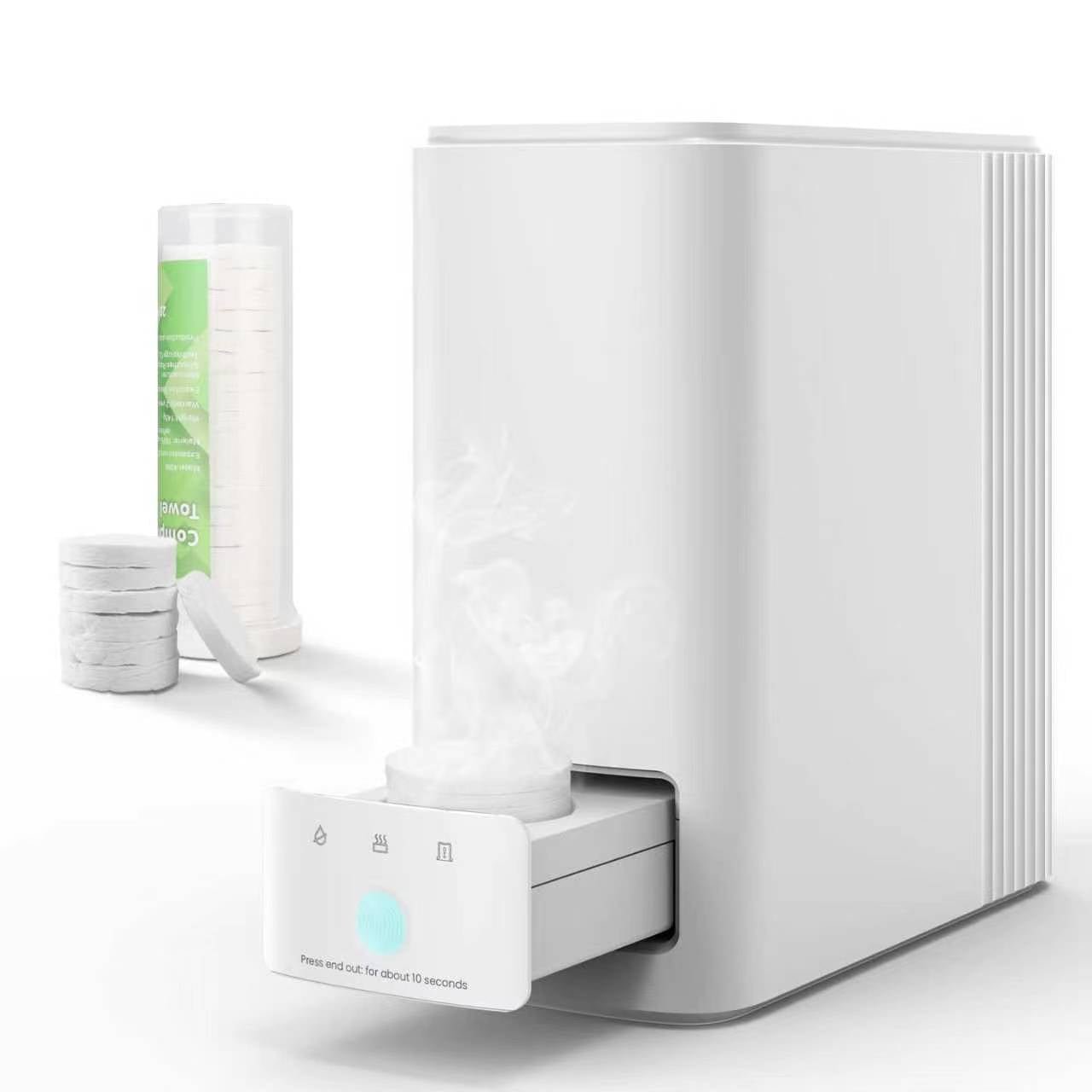 LOYOYO Professional Smart Hot Towel Warmer Cabinet – Automatic Heated Towel Dispenser with Water Level Detection for Spa, Salon & Home - LOYOYO Tech